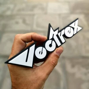 Vectrex (USA) 3D logo / shelf display / fridge magnet - gaming collectible - Picture 1 of 2