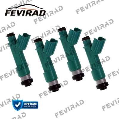 4x OEM Denso Fuel Injectors for 2004-2008 Toyota-Solara 2.4L I4 23250-28080 - Imagem 1 de 4