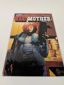 Bad Mother #1 Mike Deodato Jr 2020 AWA Upshot Action Bag & Board Collectible - Picture 1 of 1
