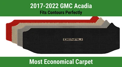 Lloyd Velourtex Small Cargo Mat for '17-22 GMC Acadia w/Black on Tan Denali 1 - Image 1 of 4