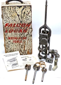 Falcon Locks Profi Schloss Einbausatz im Original Holzschlosskasten. - Bild 1 von 23