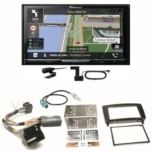 Pioneer AVIC-Z830DAB Navigation USB CD Einbauset für Mercedes CLK W209 Facelift - Bild 1 von 1