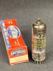 Vintage Raytheon Radio/Fernsehröhre 6X4W - Bild 1 von 11