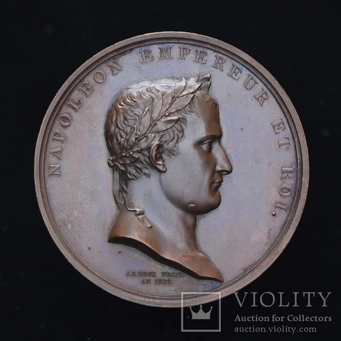 To Pierre Vignon President Commercial Court 1810 Napoleon Bonaparte France 68mm Cover