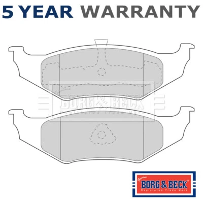 Borg & Beck Rear Brake Pads Set Fits Chrysler PT Cruiser Neon + Other Models - Image 1 of 4