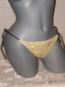  Victoria Secret String-Bikinihose M Folie Kette  - Bild 1 von 3