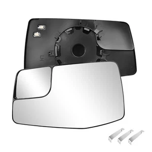 Left Side Heated Door Mirror Glass For Chevrolet Silverado GMC Sierra 1500 2500 - Foto 1 di 7