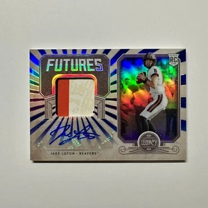 Jake Luton 2020 Panini Legacy Futures Rookie Patch Auto Beavers 7/25 RC SSP RPA - Picture 1 of 3