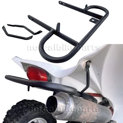 Barra de agarre ancha trasera parachoques para Yamaha Raptor 350 ATV 2004-2013 negro Foto 1 de 4