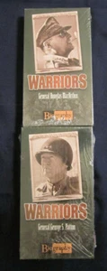 BIOGRAPHY WARRIORS SERIES VHS TAPES - MacARTHUR & PATTON - Picture 1 of 3