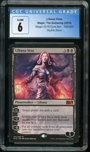 LILIANA VESS (2014) Magic: The Gathering Mythic Rare Core 103/269 CGC 6 EX/NM+ - Picture 1 of 2