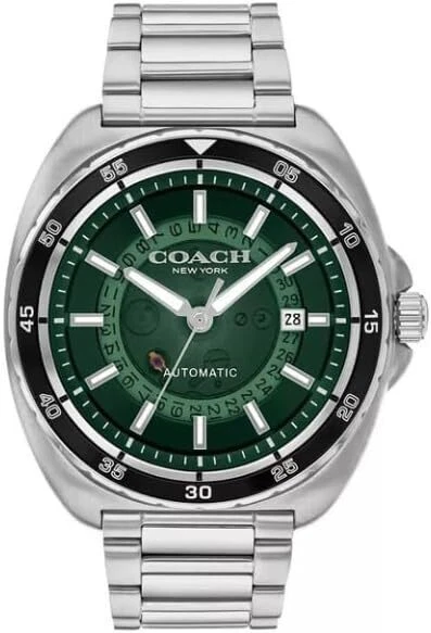 Coach Watch Charter Automatic 14602713 Men's Silver