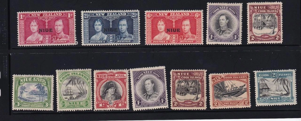 NIUE #s 70-75,77-80,83-85 VF-MH VARIOS DISEÑOS VALOR GATO $85 Foto 1 de 1