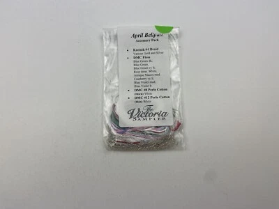 The Victoria Sampler April Bell pull Accessory Thread Pack - Image 1 of 4