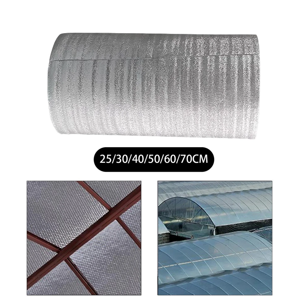 16.4ft Reflective Insulation Roll Aluminum Foil Waterproof 3mm Thermal - Image 1 of 1