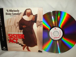 Whoopi Goldberg Sister Act - Letterbox Laser Disc. PG Digital Sound - Picture 1 of 4