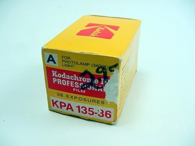Película Kodachrome Prof II Tipo A 40 | KPA 135 | 36 exp | 1974 | $12,50 | #19 | Foto 1 de 2