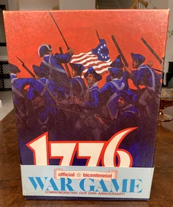1776 Il gioco della guerra rivoluzionaria di Avalon Hill 1974 quasi nuovo per lo più non perforato! - Foto 1 di 5