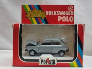 Polistil 1/25 MK1 Volkswagen Polo Silver S625 1976 Release Vintage Classic Boxed - Picture 1 of 9