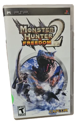 Monster Hunter Freedom 2 Sony PSP Game Complete CIB - Image 1 of 3