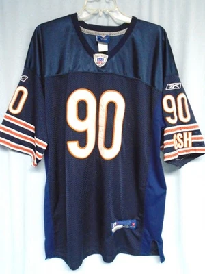 Camiseta cosida para hombre Reebok Chicago Bears #90 Julius Peppers - azul talla 52 Foto 1 de 4