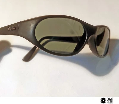 B&L Ray-Ban USA W2581 PSAW nero occhiali da sole vintage 1990's (medium) - Image 1 of 4