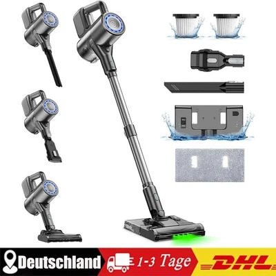 Akku-Staubsauger mit Wischfunktion 6in1 500W 40KPa Handstaubsauger Kabellos - Bild 1 von 4