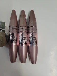 Paquete de 3 pestañas Sensational de Maybelline negro intenso - Imagen 1 de 4