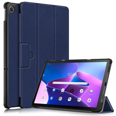For Lenovo Tab M10/M10 Plus 3rd Gen Fashion Folio Leather Stand Smart Case Cover - Image 1 of 4