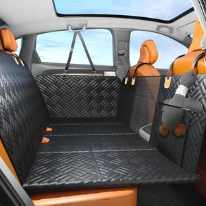 Cubierta de asiento de coche para perro extensor de fondo duro trasero para perros - Soporta 400 libras para mascotas - Imagen 1 de 3