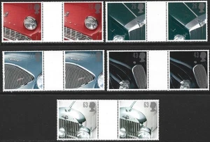1996 Sg 1945/1949 Classic Sports Cars Gutter Pairs MNH - Picture 1 of 2
