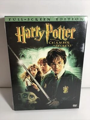 Harry Potter and the Chamber of Secrets (DVD, 2003, 2-Disc Set) Factory Sealed - Image 1 of 3