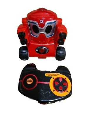 AS IS RUMBLE ROBOT Diamond Series LUG NUT Battle Bot Red  Fight Toy TRENDMASTERS - Image 1 of 4