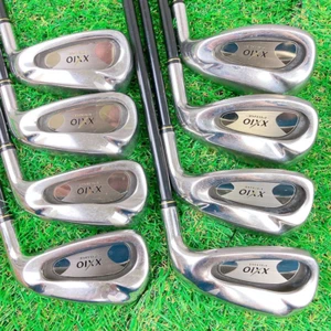 Dunlop XXIO PRIME Iron Set 8pcs 5-Pw,Aw,Sw Flex R XXIO SP400 RH Used - Picture 1 of 14