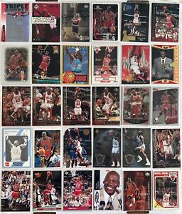 Massive Michael Jordan Basketball 100 Card Lot Bulls Insert Upper Deck Topps SP