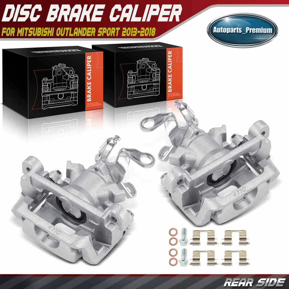 Pinza de freno trasera derecha y derecha con soporte para Mitsubishi Outlander Sport 2013-2018 Foto 1 de 4