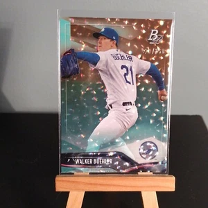 2021 Bowman Platinum Walker Buehler Aqua Ice Foilboard Parallel 20/250 Dodgers - Picture 1 of 1