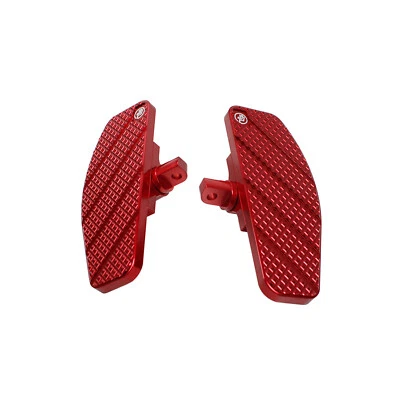 Mini Red Floorboard Foot Pegs for Harley 84-17 FXST FXDX FXDB FXDF FXSTSB FXSTSI - Image 1 of 4