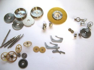VULCAIN 59 ASSORTED WATCH PARTS - Picture 1 of 20