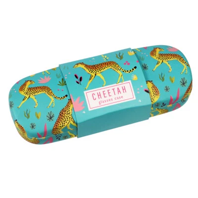 Rex London CHEETAH GLASSES CASE & CLEANING CLOTH