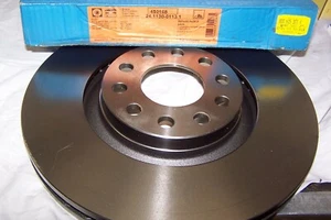 AUDI BRAKE ROTORS PAIR" SET "(2) FRONT "ATE" A4 A6 S4 2005-2009 8D0615301M - Picture 1 of 5