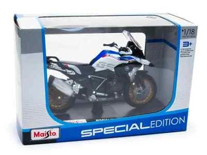 Maisto 1:18 Scale BMW R1250GS R1250 GS Motorcycle Bike Diecast Model Toy - Picture 1 of 1