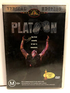 PLATOON. TOM BERENGER, WILLEM DAFOE, CHARLIE SHEEN. SPECIAL EDITION. DVD