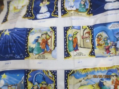 Nuevo panel de libro de tela navideña Little Light de Joy Allen Elizabeth's Studio Foto 1 de 4