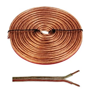 20M Klar 2x 0,5mm Lautsprecherkabel Surround für Sound Hifi Auto Audiosystem Kabel - Bild 1 von 1