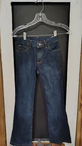 Boys Wrangler dark blue size 10 slim adjustable waist jeans - Picture 1 of 5
