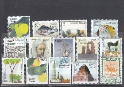 Stamps SUDAN 2003 DEFINITIVE 9TH PERMANENT SC-544 557 MNH SET CV$35 #113 - Image 1 of 3