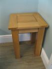 Oak Furniture Land Solid Oak Lamp Table 45x45x60cm side coffee occasional table
