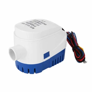 Bomba de agua sumergible automática para sentina de barco 1100GPH 12V con interruptor de flotador automático - Imagen 1 de 9