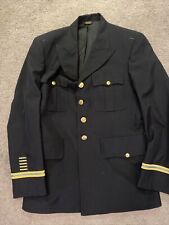Army Service Uniform ASU Infantry Officer Blue Jacket 42 Long Tropical Weight